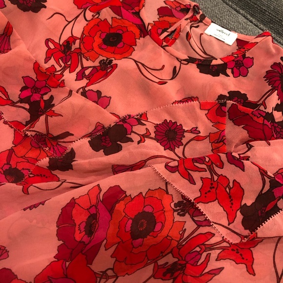 Aritzia Wilfred Adele Floral Blouse - Picture 5 of 5